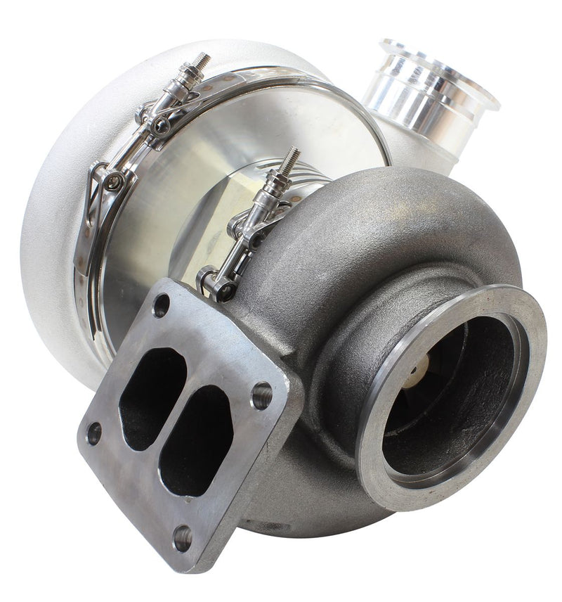 Aeroflow BOOSTED 8075 T4 1.10 Turbocharger 1250HP, Natural Cast Finish (AF8005-4018)