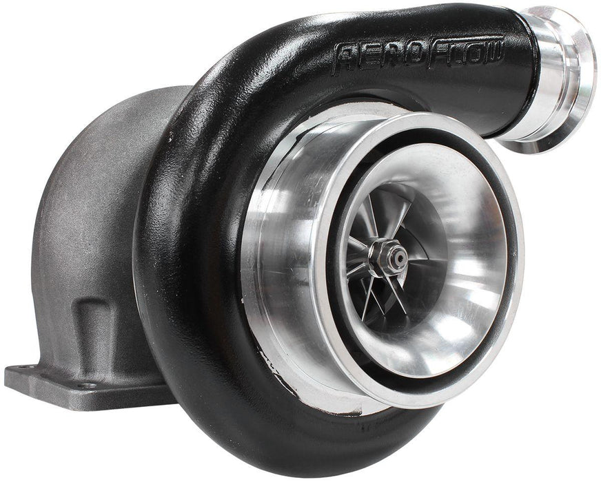 Aeroflow BOOSTED 7588 T4 1.25 Turbocharger 1500HP, Hi Temp Black Finish (AF8005-4027BLK)