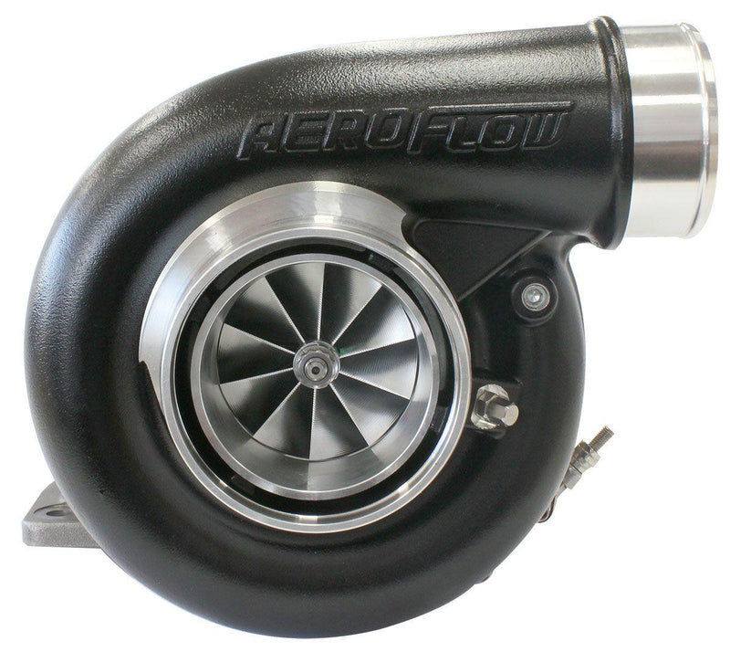 Aeroflow BOOSTED 7375 T4 1.15 Turbocharger 1200HP, Hi Temp Black Finish (AF8005-4040BLK) AF8005-4040BLK
