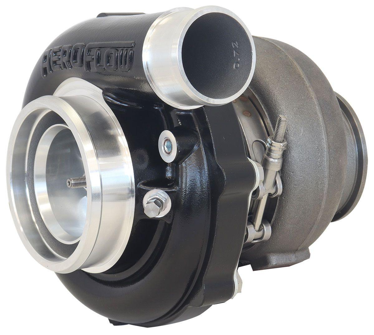 Aeroflow BOOSTED 6262 T4 .82 Turbocharger 900HP, Hi Temp Black Finish (AF8005-4053BLK)