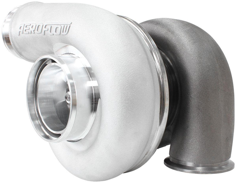 Aeroflow BOOSTED 7375 1.01 Reverse Rotation Turbocharger 1200HP, Natural Cast Finish (AF8005-4106)