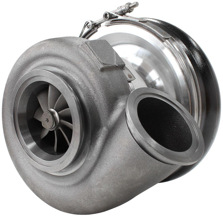 Aeroflow BOOSTED 7375 1.15 Reverse Rotation Turbocharger 1200HP, Hi Temp Black Finish (AF8005-4108BLK)