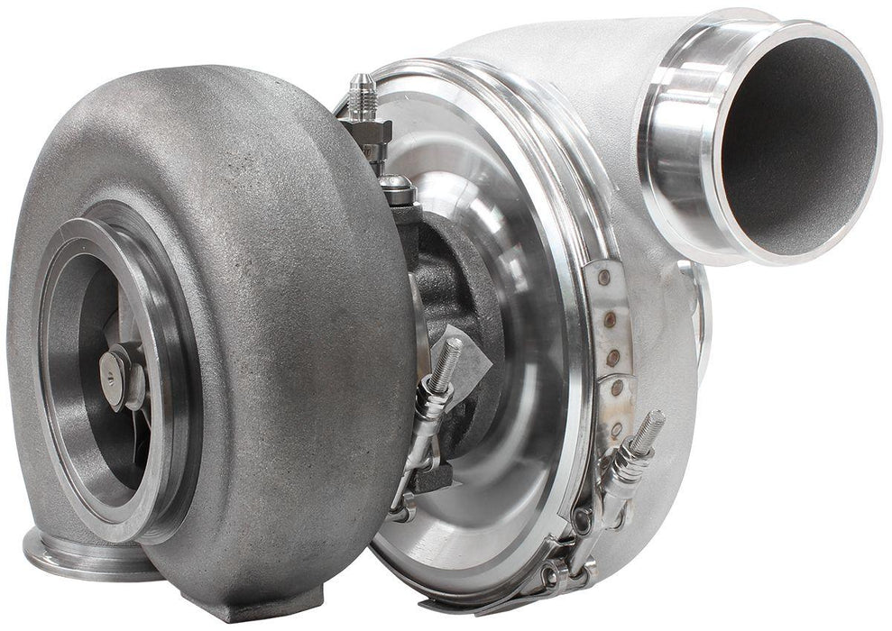 Aeroflow BOOSTED 7375 1.15 Reverse Rotation Turbocharger 1200HP, Natural Cast Finish (AF8005-4108)