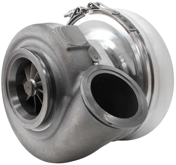 Aeroflow BOOSTED 7375 1.15 Reverse Rotation Turbocharger 1200HP, Natural Cast Finish (AF8005-4108)