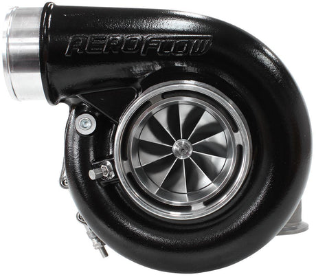Aeroflow BOOSTED 7375 1.28 Reverse Rotation Turbocharger 1200HP, Hi Temp Black Finish (AF8005-4109BLK) AF8005-4109BLK