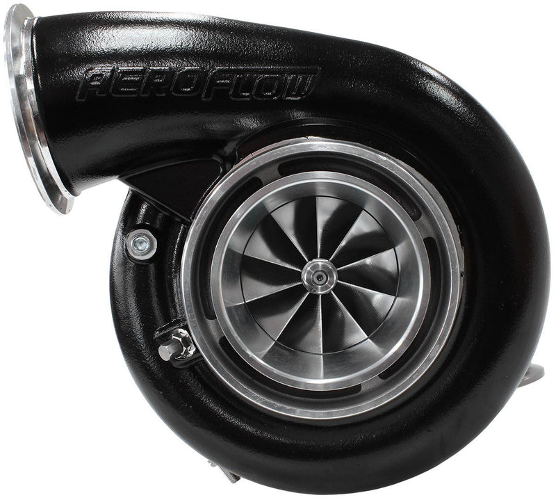 Aeroflow BOOSTED 7975 1.15 Reverse Rotation Turbocharger 1450HP, Hi Temp Black Finish (AF8005-4111BLK) AF8005-4111BLK