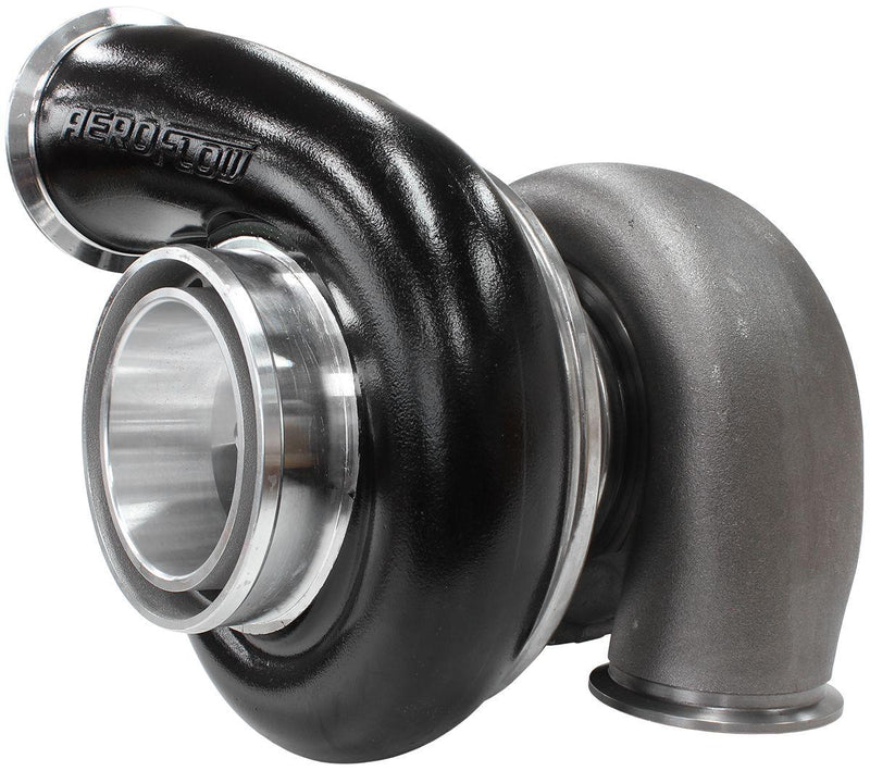 Aeroflow BOOSTED 7975 1.15 Reverse Rotation Turbocharger 1450HP, Hi Temp Black Finish (AF8005-4111BLK)