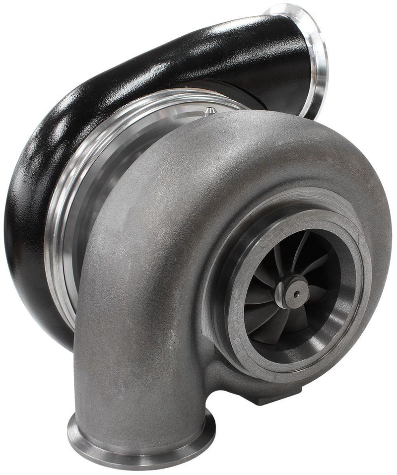 Aeroflow BOOSTED 7975 1.15 Reverse Rotation Turbocharger 1450HP, Hi Temp Black Finish (AF8005-4111BLK)