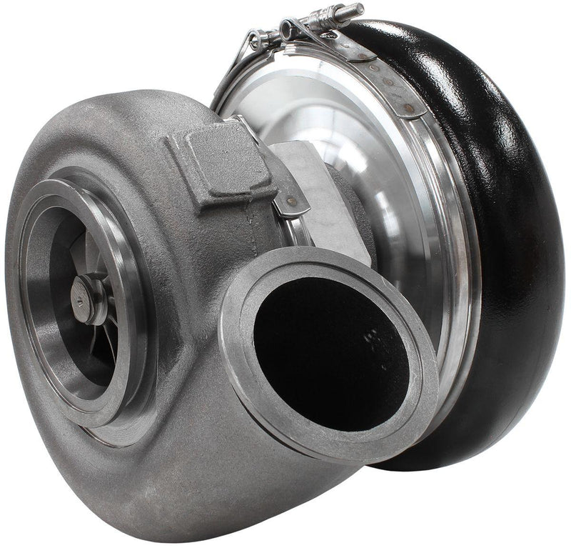 Aeroflow BOOSTED 7975 1.15 Reverse Rotation Turbocharger 1450HP, Hi Temp Black Finish (AF8005-4111BLK)