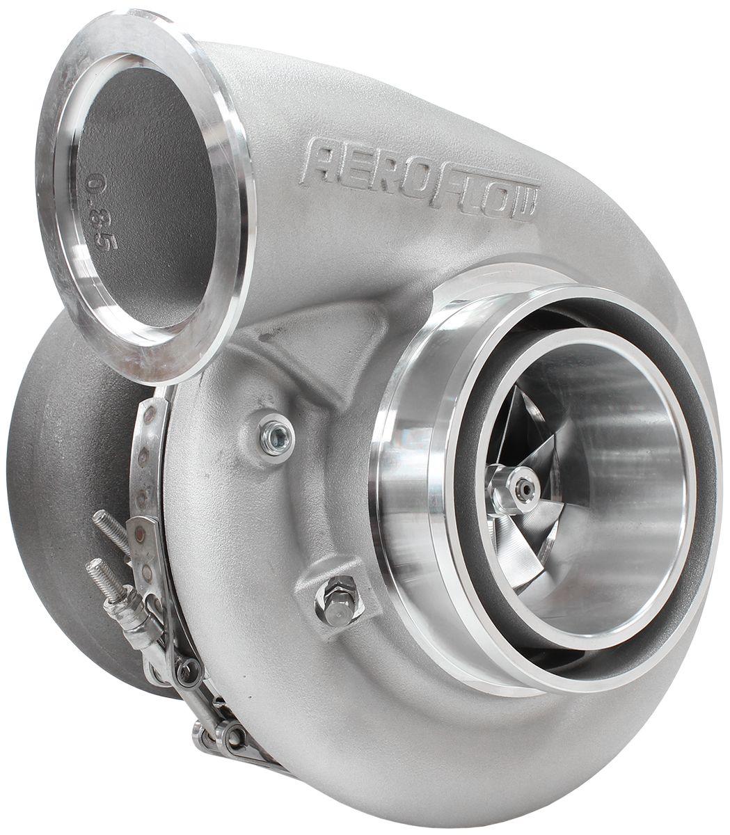 Aeroflow BOOSTED 7975 1.28 Reverse Rotation Turbocharger 1450HP, Natural Cast Finish (AF8005-4112)