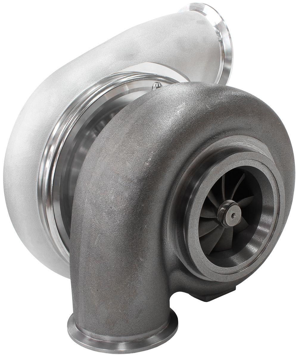 Aeroflow BOOSTED 7975 1.28 Reverse Rotation Turbocharger 1450HP, Natural Cast Finish (AF8005-4112)