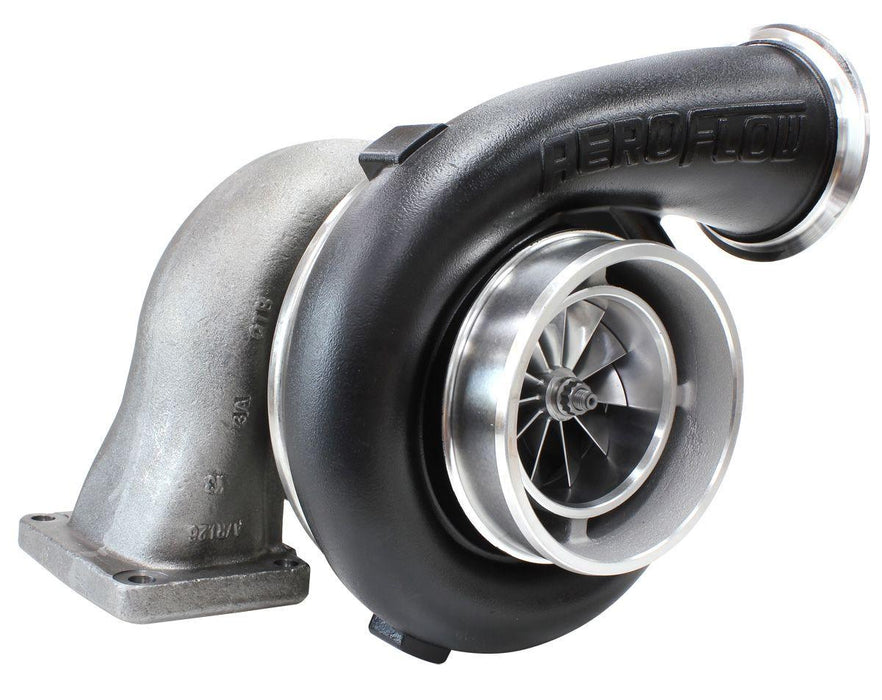 Aeroflow BOOSTED 8077 T6 1.26 Turbocharger 1250HP, Hi Temp Black Finish (AF8005-6000BLK)