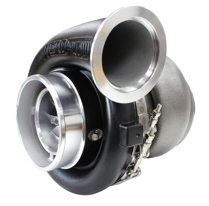 Aeroflow BOOSTED 8077 T6 1.26 Turbocharger 1250HP, Hi Temp Black Finish (AF8005-6000BLK)