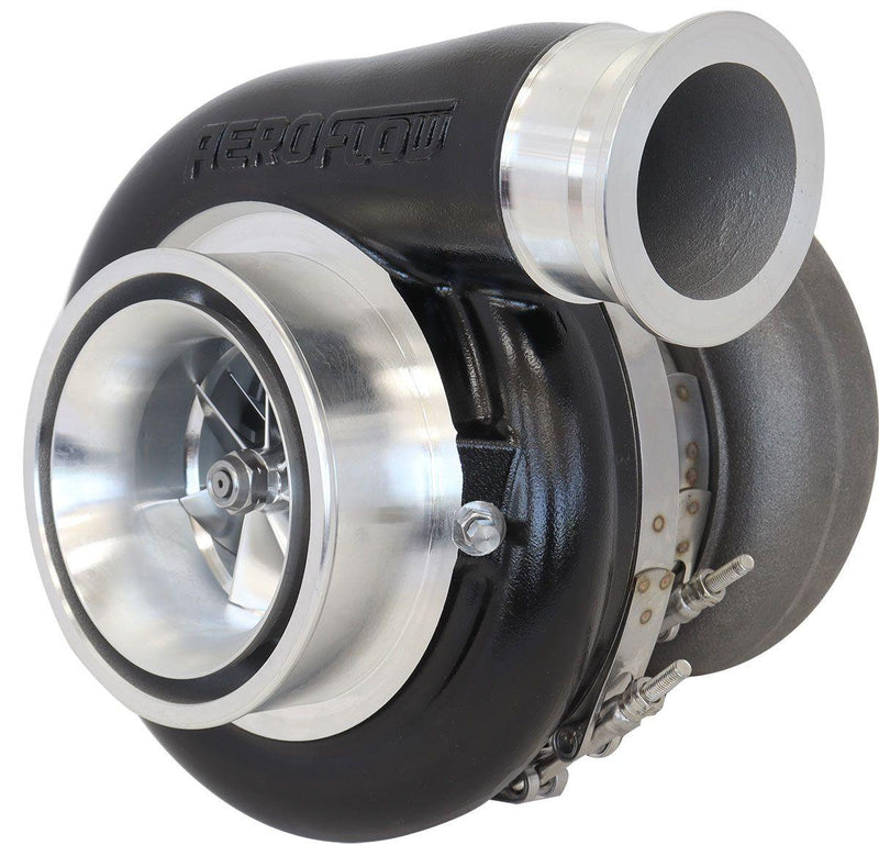 Aeroflow BOOSTED 8888 V-Band 1.31 Turbocharger 1250HP, Natural Cast Finish (AF8005-6003BLK)