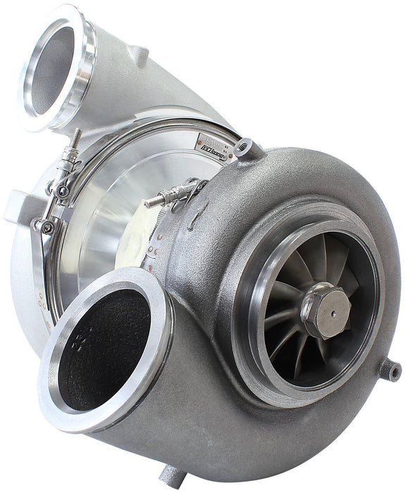 Aeroflow BOOSTED 94103 V-Band 1.22 Turbocharger 2000HP, Natural Cast Finish (AF8005-6015)