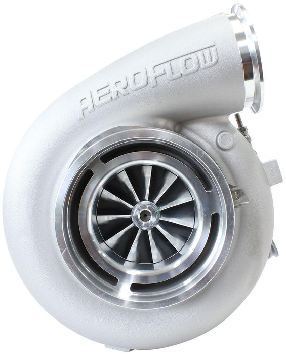 Aeroflow BOOSTED 94103 V-Band 1.22 Turbocharger 2000HP, Natural Cast Finish (AF8005-6015)