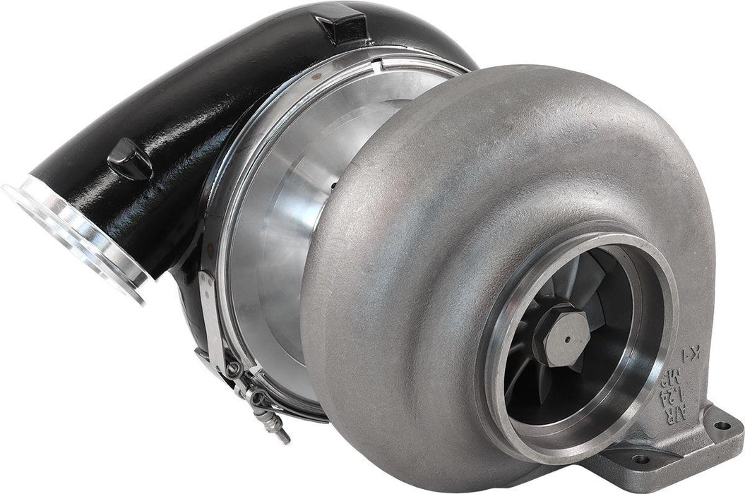 Aeroflow BOOSTED 88102 T6 1.24 Turbocharger 2500HP, Hi Temp Black Finish (AF8005-6020BLK)