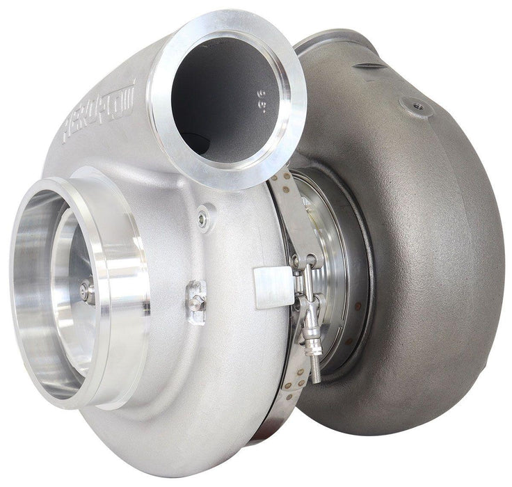 Aeroflow BOOSTED 106112 V-Band 1.25 Turbocharger 3000HP, Natural Cast Finish (AF8005-6025)