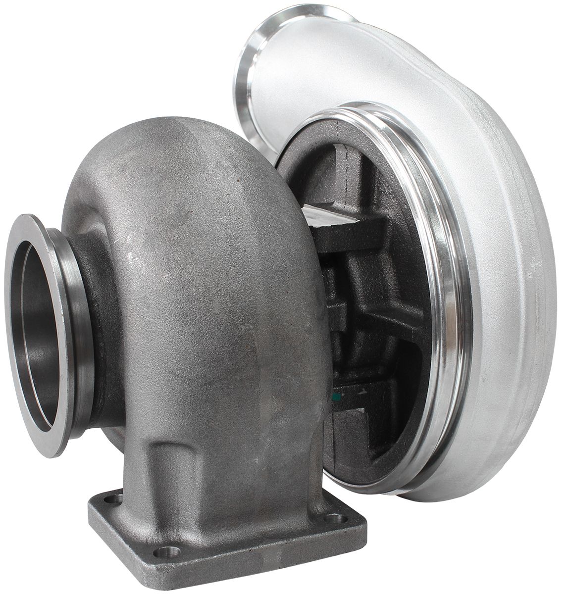 Aeroflow BOOSTED 8888 T4 1.25 Turbocharger 1600HP, Natural Cast Finish (AF8006-4001)