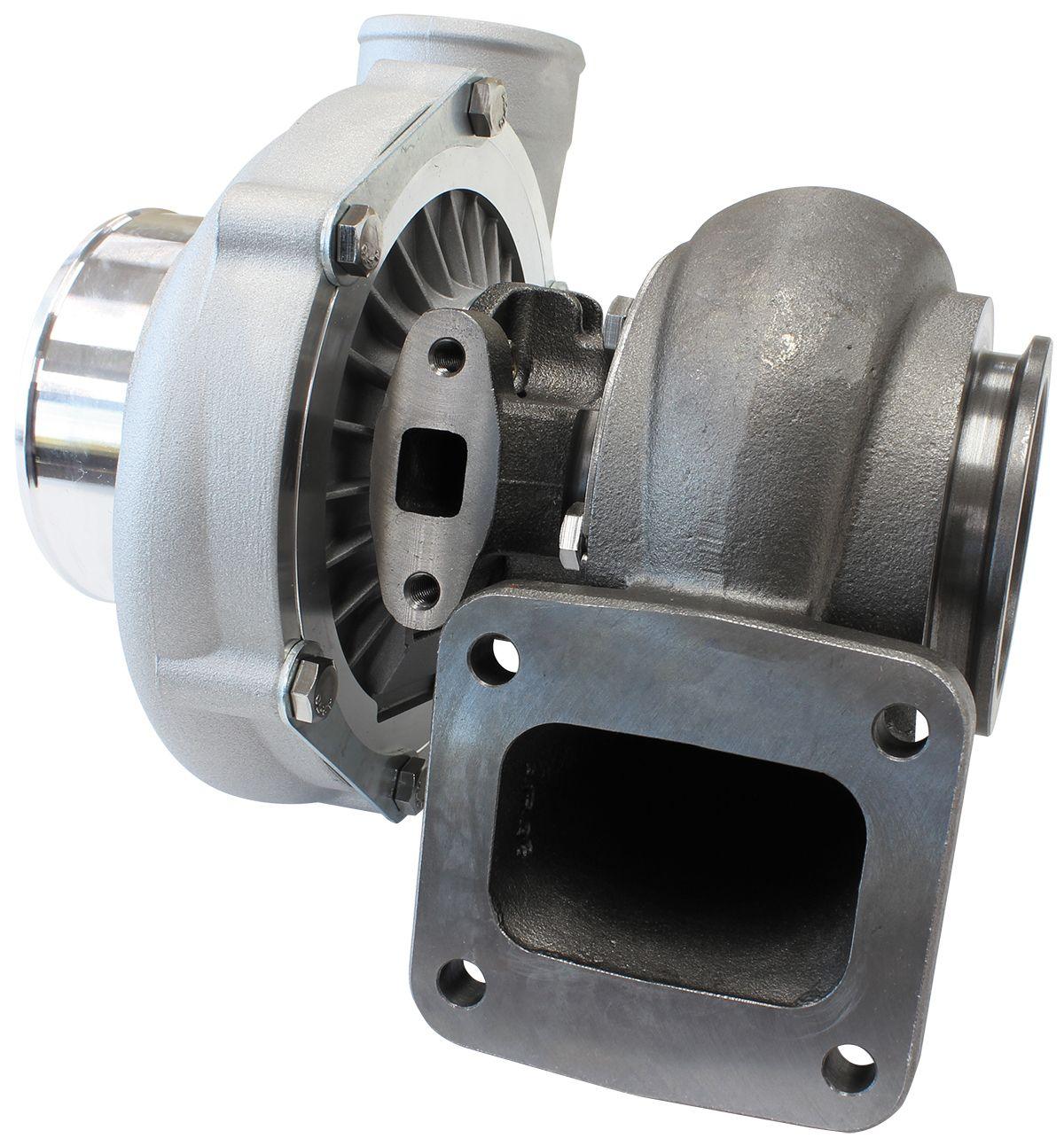 Aeroflow BOOSTED 6766 T4 .96 Turbocharger 850HP, Natural Cast Finish (AF8006-4005)