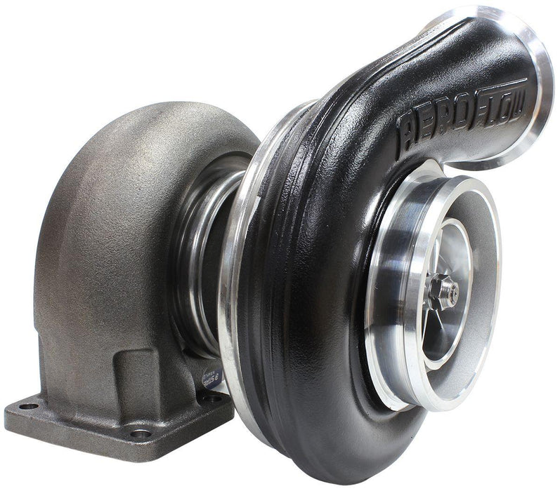 Aeroflow BOOSTED 7575 T4 1.10 Turbocharger 1050HP, Hi Temp Black Finish (AF8006-4017BLK)