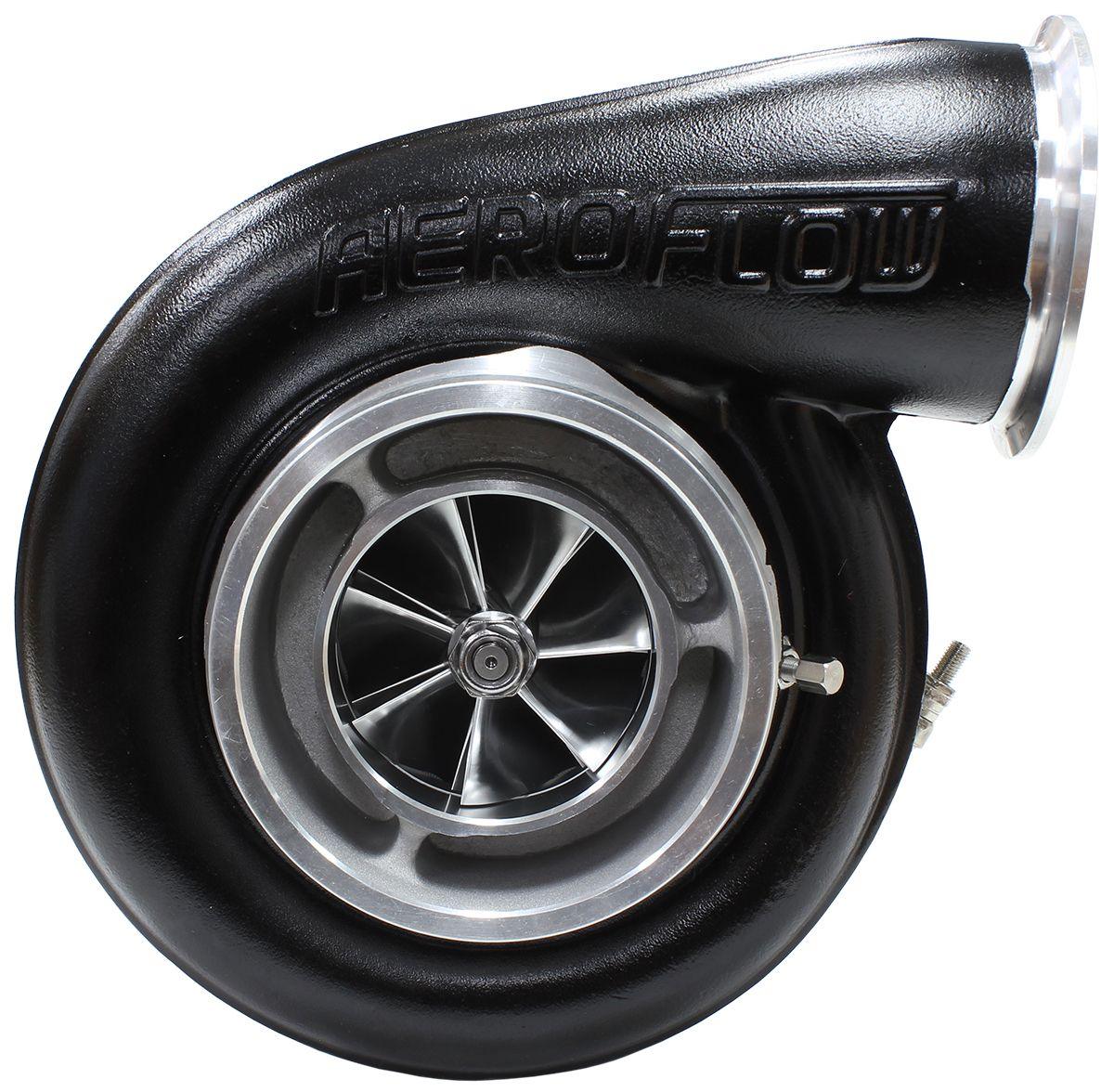 Aeroflow BOOSTED 7575 T4 1.10 Turbocharger 1050HP, Hi Temp Black Finish (AF8006-4017BLK) AF8006-4017BLK