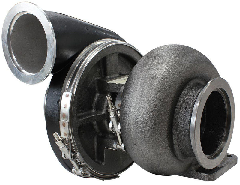 Aeroflow BOOSTED 8075 T4 1.10 Turbocharger 1250HP, Hi Temp Black Finish (AF8006-4018BLK)