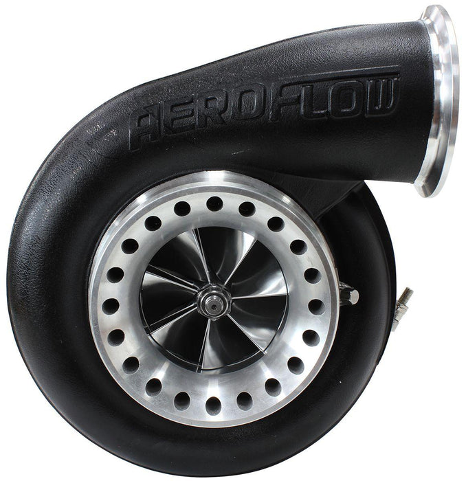 Aeroflow BOOSTED 8075 T4 1.10 Turbocharger 1250HP, Hi Temp Black Finish (AF8006-4018BLK)