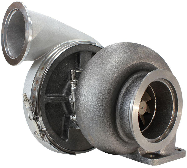 Aeroflow BOOSTED 8075 T4 1.10 Turbocharger 1250HP, Natural Cast Finish (AF8006-4018)