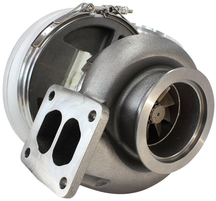 Aeroflow BOOSTED 8075 T4 1.10 Turbocharger 1250HP, Natural Cast Finish (AF8006-4018)