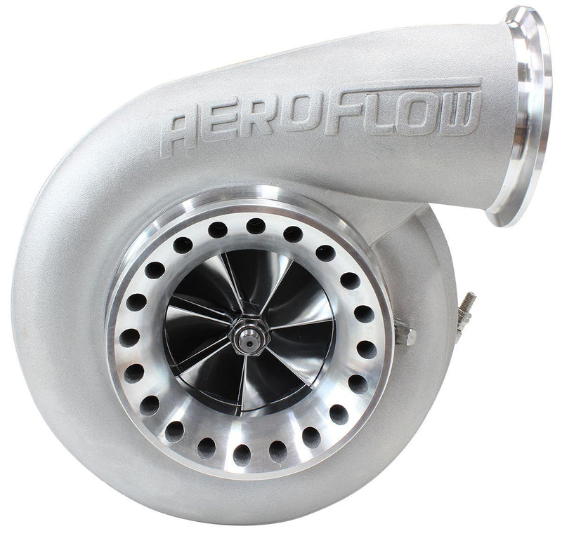 Aeroflow BOOSTED 8075 T4 1.10 Turbocharger 1250HP, Natural Cast Finish (AF8006-4018) AF8006-4018