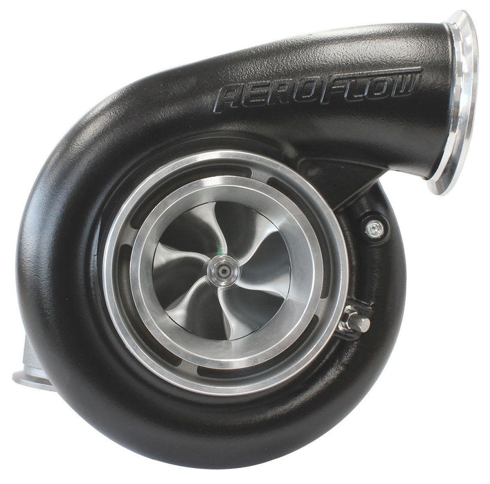 Aeroflow BOOSTED B7875 V-Band 1.28 Turbocharger 1150HP, Hi Temp Black Finish (AF8006-4025BLK)