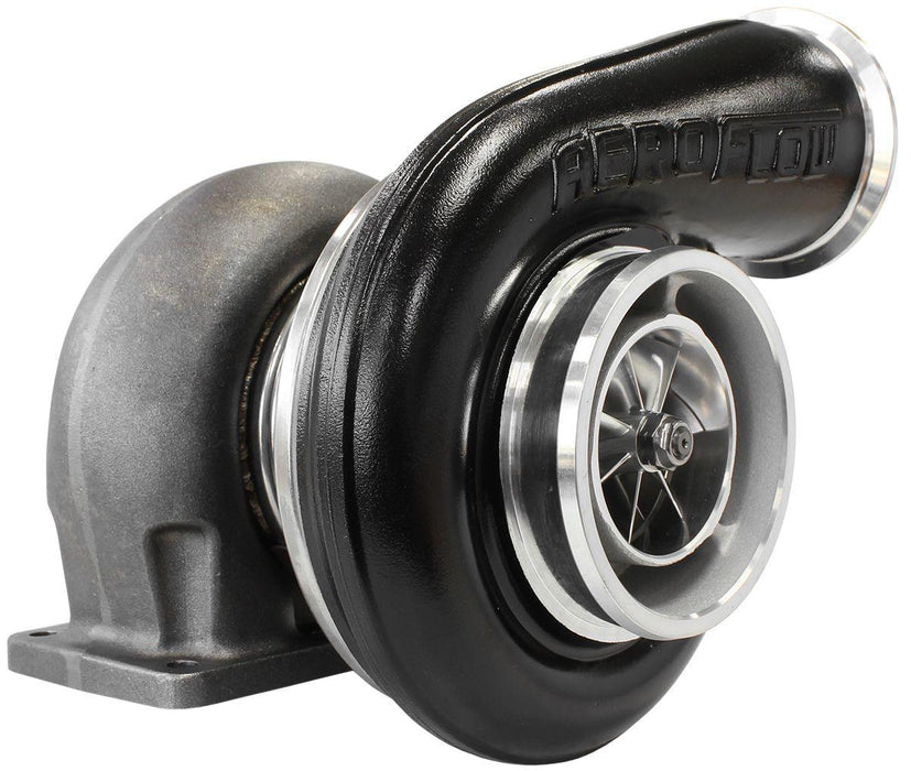 Aeroflow BOOSTED 7588 T4 1.25 Turbocharger 1500HP, Hi Temp Black Finish (AF8006-4027BLK)