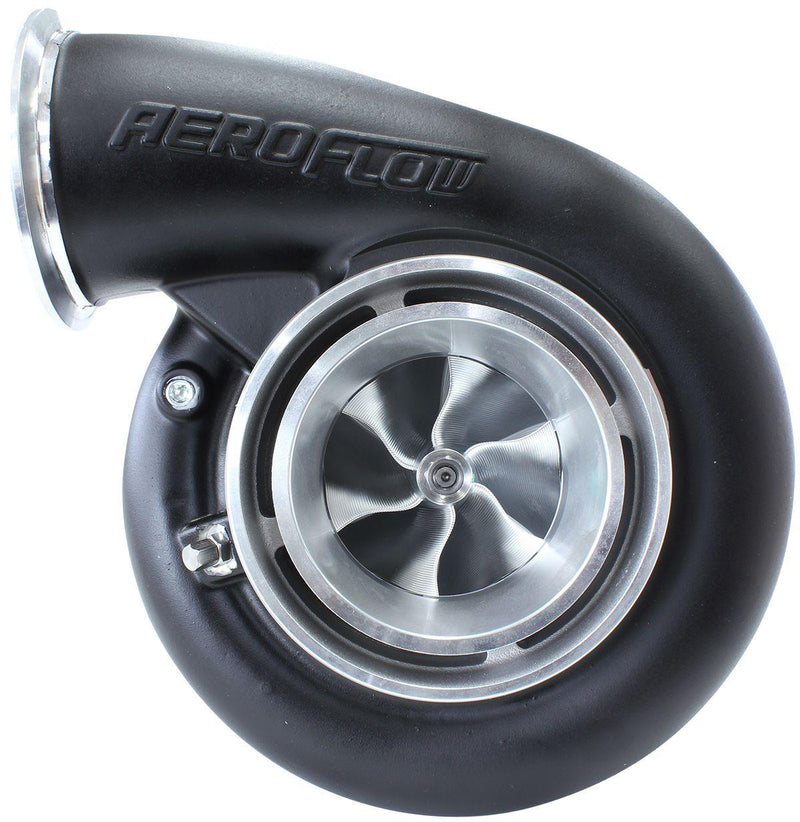 Aeroflow BOOSTED B7875 T4 .96 Reverse Rotation Turbocharger 1150HP, Hi Temp Black Finish (AF8006-4122BLK) AF8006-4122BLK