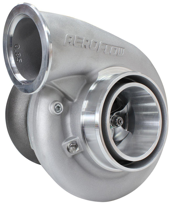 Aeroflow BOOSTED B7875 T4 1.25 Reverse Rotation Turbocharger 1150HP, Natural Cast Finish (AF8006-4123)