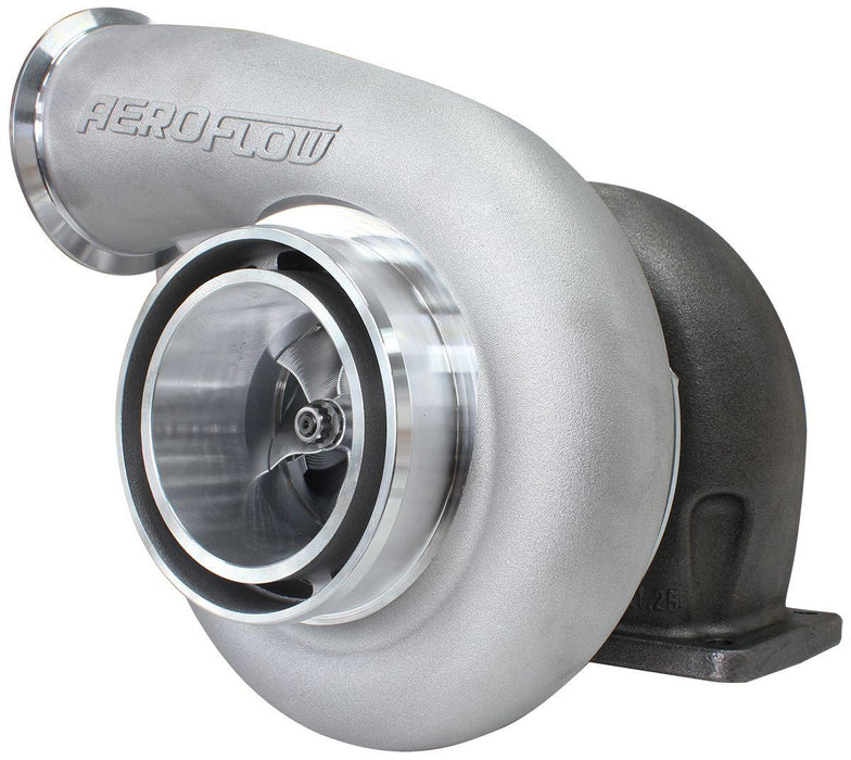 Aeroflow BOOSTED B7875 T4 1.25 Reverse Rotation Turbocharger 1150HP, Natural Cast Finish (AF8006-4123)