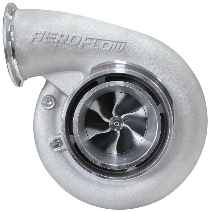 Aeroflow BOOSTED B7875 T4 1.25 Reverse Rotation Turbocharger 1150HP, Natural Cast Finish (AF8006-4123)