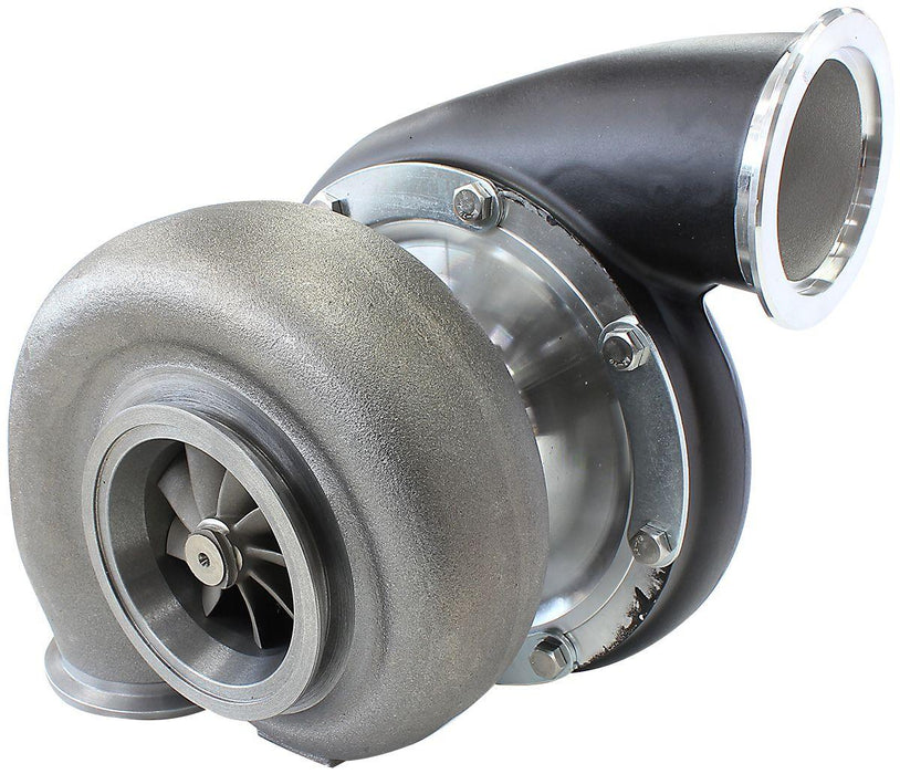 Aeroflow BOOSTED B7875 1.28 Reverse Rotation Turbocharger 1150HP, Hi Temp Black Finish (AF8006-4125BLK)