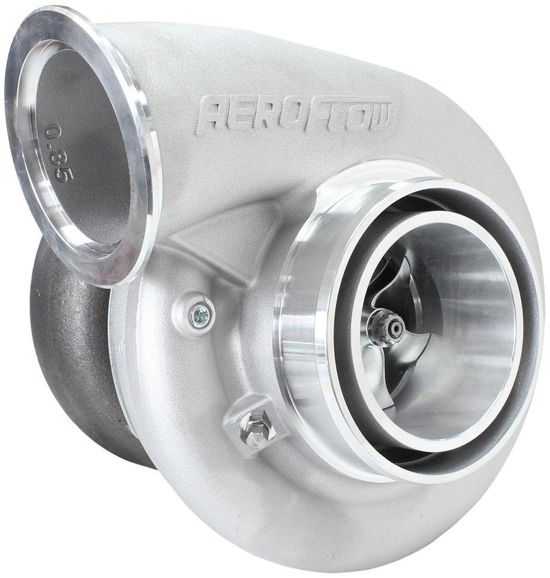 Aeroflow BOOSTED B7875 1.28 Reverse Rotation Turbocharger 1150HP, Natural Cast Finish (AF8006-4125)
