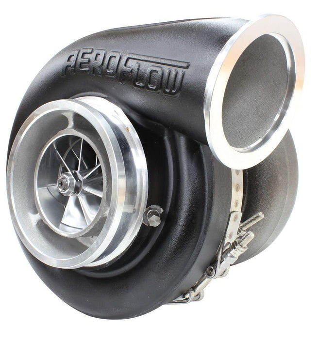 Aeroflow BOOSTED 7588 V-Band 1.31 Turbocharger 1500HP, Hi Temp Black Finish (AF8006-6002BLK)