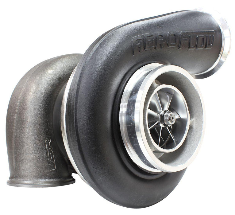 Aeroflow BOOSTED 7588 V-Band 1.31 Turbocharger 1500HP, Hi Temp Black Finish (AF8006-6002BLK)