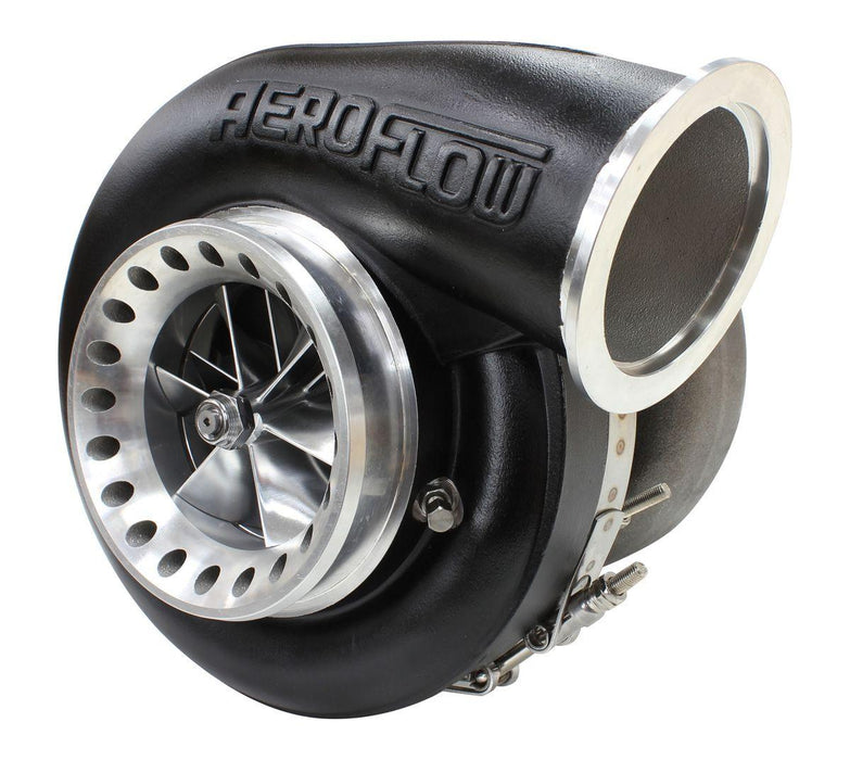 Aeroflow BOOSTED 8888 V-Band 1.31 Turbocharger 1600HP, Hi Temp Black Finish (AF8006-6003BLK)