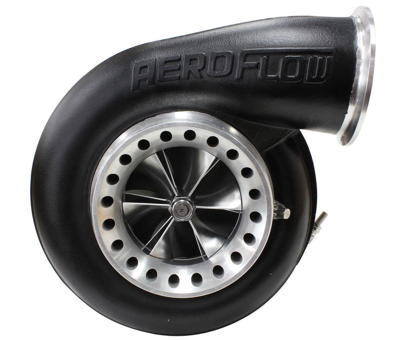 Aeroflow BOOSTED 8888 V-Band 1.31 Turbocharger 1600HP, Hi Temp Black Finish (AF8006-6003BLK)