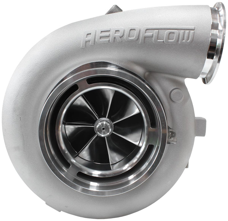 Aeroflow BOOSTED 94102 T6 1.24 Turbocharger 2500HP, Natural Cast Finish (AF8006-6010)