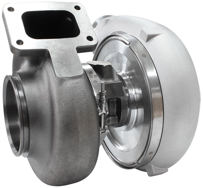 Aeroflow BOOSTED 94102 T6 1.24 Turbocharger 2500HP, Natural Cast Finish (AF8006-6010)