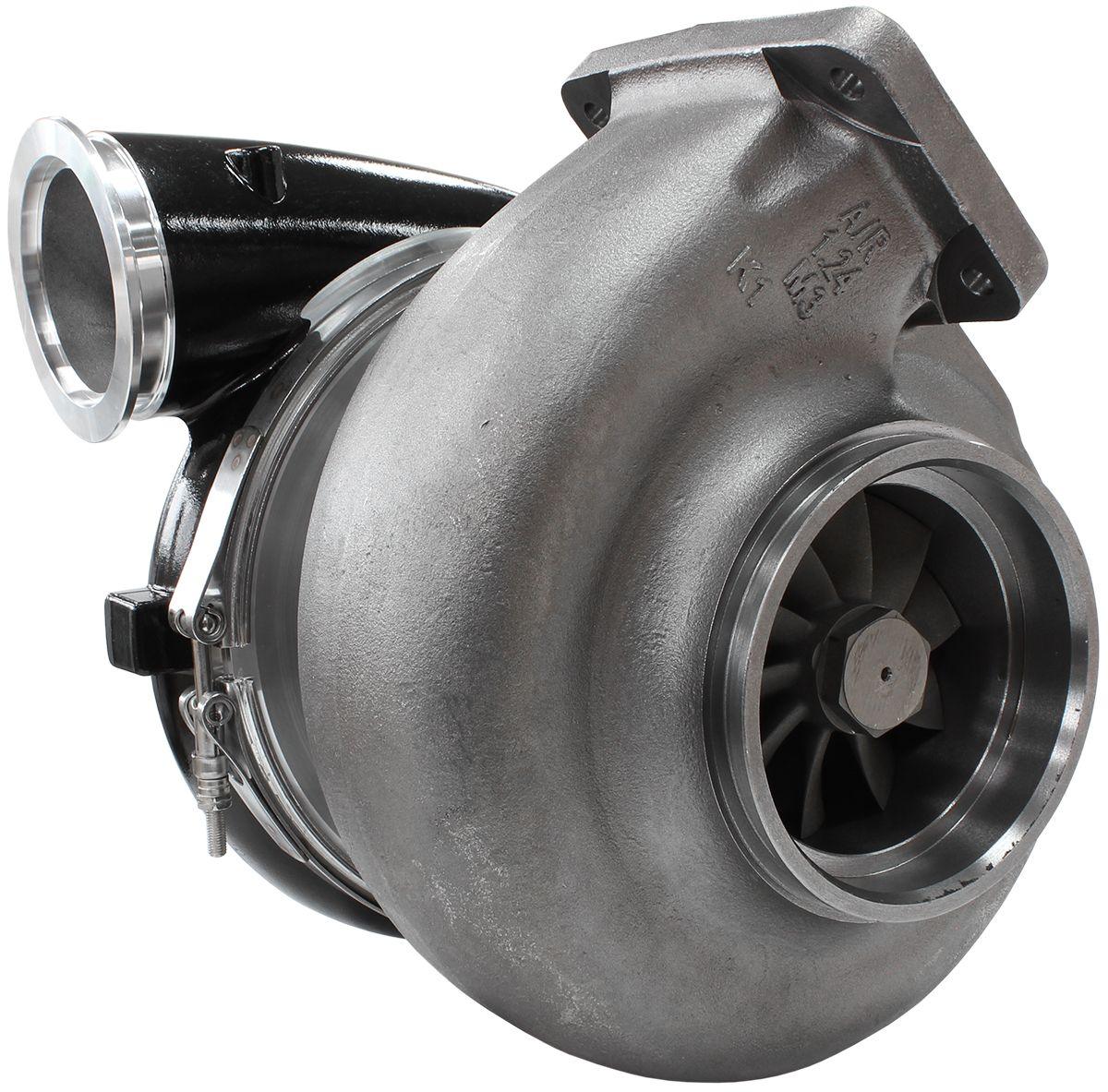 Aeroflow BOOSTED 102102 T6 1.24 Turbocharger 2850HP, Hi Temp Black Finish (AF8006-6012BLK)
