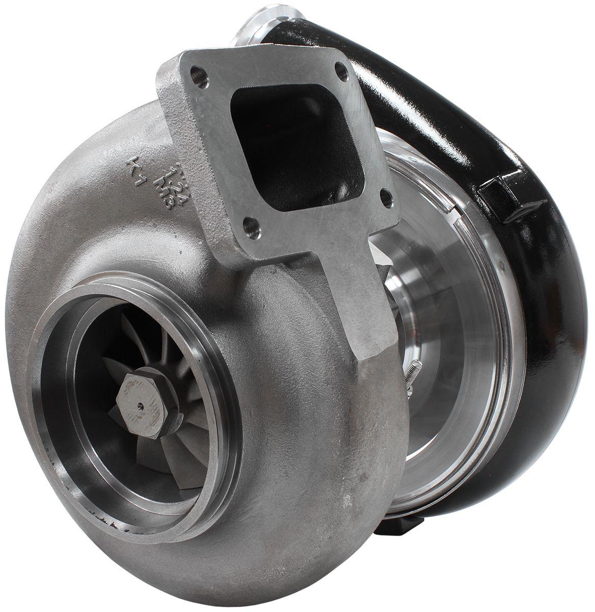 Aeroflow BOOSTED 102102 T6 1.24 Turbocharger 2850HP, Hi Temp Black Finish (AF8006-6012BLK)