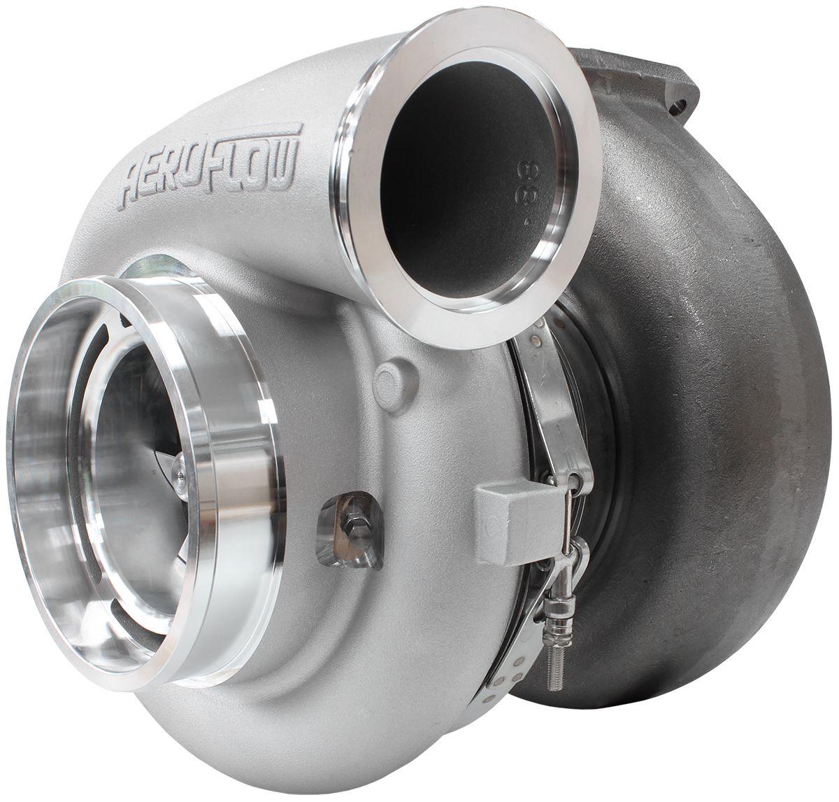 Aeroflow BOOSTED 102102 T6 1.24 Turbocharger 2850HP, Natural Cast Finish (AF8006-6012)