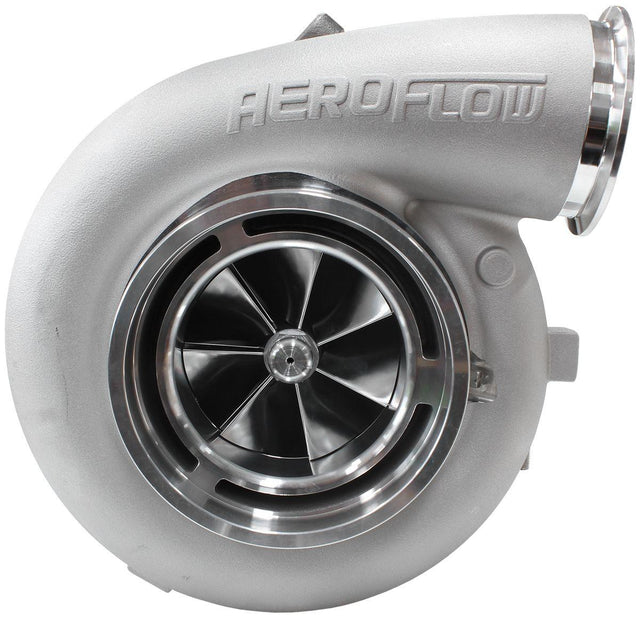Aeroflow BOOSTED 106102 T6 1.24 Turbocharger 2850HP, Natural Cast Finish (AF8006-6013) AF8006-6013