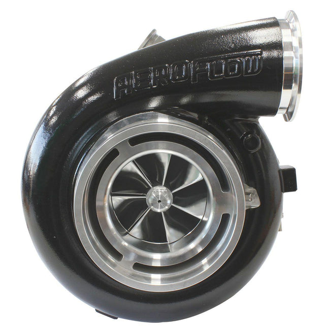Aeroflow BOOSTED 102102 V-Band 1.22 Turbocharger 2500HP, Hi Temp Black Finish (AF8006-6022BLK) AF8006-6022BLK